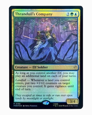 MTG | Thranduil's Company | The Hobbit | Foil | NM | EN