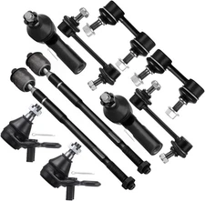 SCITOO 10pcs Suspension Kit For 1993-1995 For Toyota Corolla For Geo Prizm -