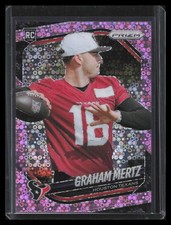Graham Mertz 2025 Panini Prizm #392 No Huddle Pink #/25