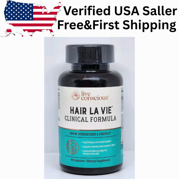 Hair La Vie Grow Strengthen Protect Rejuvenate Hair Vitamins Exp. 07/2026
