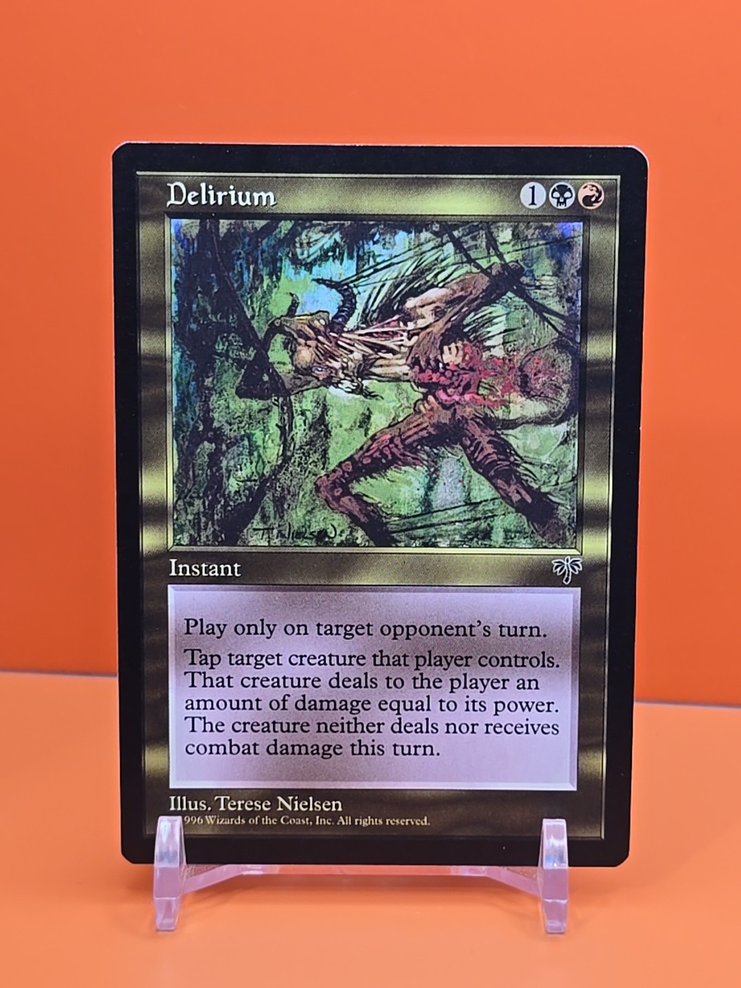 🟡🟡🟡 1996 MAGIC THE GATHERING DELIRIUM MIRAGE UNPLAYED 🟡🟡🟡