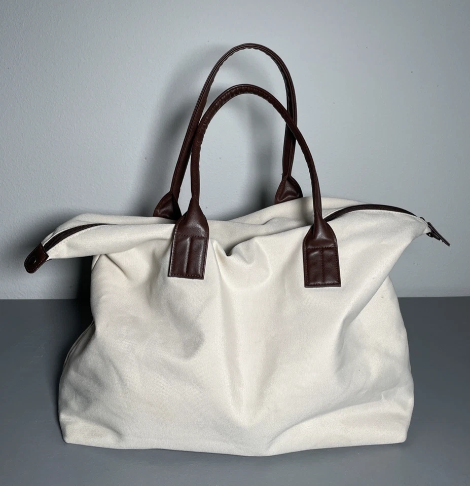 Bolso de lona de viaje de fin de semana John Varvatos Foto 2 de 4