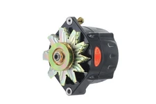 Powermaster 57297 Smooth Look Alternator 12si 150 Amp V Type Pulley Black