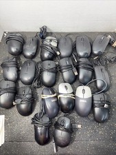Lot of 20 Mixed Lot of USB Wired Mice HP, Dell, Microsoft, Logitech