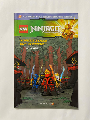 LEGO Ninjago #6: Warriors of Stone - Paperback By Farshtey, Greg Jolyon Ya. GOOD