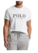 Polo Ralph Lauren Men's Tee L, XL or 2XLT SS T-Shirt White POLO Logo