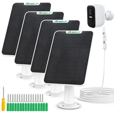 Solar Panel for Security Camera Compatible with Eufycam 2C/2C Pro/E40/E20/2/2...