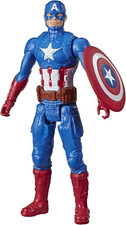 Avengers - Captain America (Action Figure 30 Cm Con Blaster Titan Hero Blast Gea