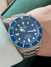 Tudor Pelagos Blue 42mm Titanium 25600TB Full Set 2022 UK AD Warranty Card