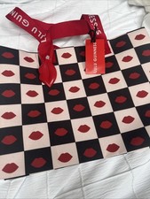 Lulu Guinness -  Waitrose Chess lips Shopping Tote Bag Brand New with Tags