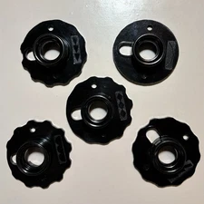 Lot of 5 Vintage Simanco/Singer Top Hat Fashion Disc Cams 1, 2, 3 4 & 5 Bakelite