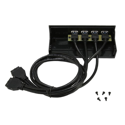 USB3.0 Hub Front Panel 5Gbps 4 Ports 19pin Optical Drive Front Panel For 5.25 CB - Afbeelding 5 van 22