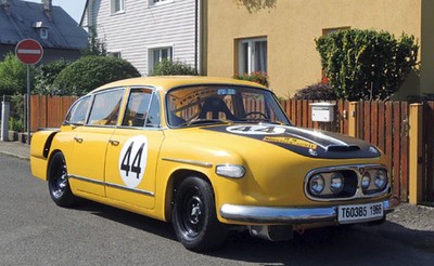 AutoCult 1/43 Tatra 603-2 B5 ''Marathon de la Route'' 1966 #44 ATC90354
