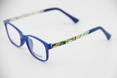 NEW ZOOBUG ZB1011 686 BLUE AUTHENTIC EYEGLASSES 46-16