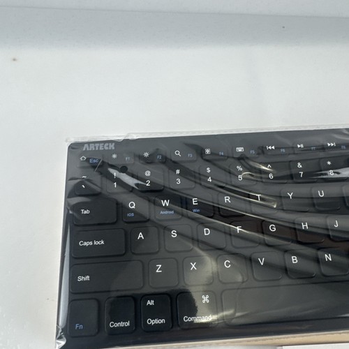 Arteck HB098 Universal Slim Portable Wireless Bluetooth Keyboard Windows Android - Picture 2 of 7