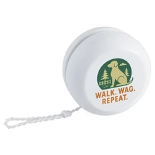 'Walk Wag Repeat Dog' Retro Style Yo-Yo (YY00049243)