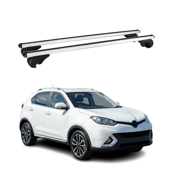 DachträGer GrundtäGer FüR MG GS 2016-2019 75Kg Aluminium Silber 2 Tlg-image