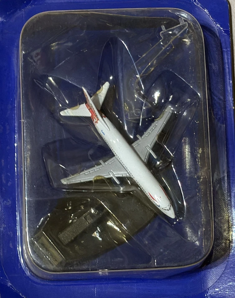 BOEING 737-300 AEREO MODELLINO NEW IN BOX CON STAND - Immagine 3 di 3