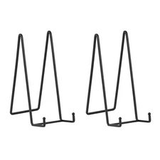 Large Plate Holder Display Stand - 12 inch Super Tall Big Plate Stands for He...