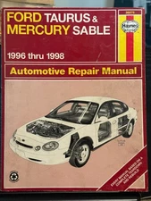 HAYNES Ford Taurus, Mercury Sable 1996-1998 Repair Manual 36075