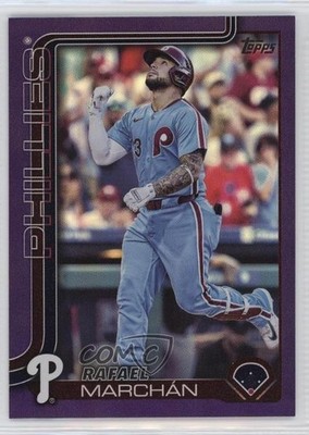 2025 Topps Update Purple Rainbow Foil 62/250 Rafael Marchan Marchán #US289 16wc
