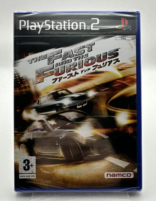 PS2 The Fast And The Furious, Neu Und Factory Sealed *Clear Tearstrip*