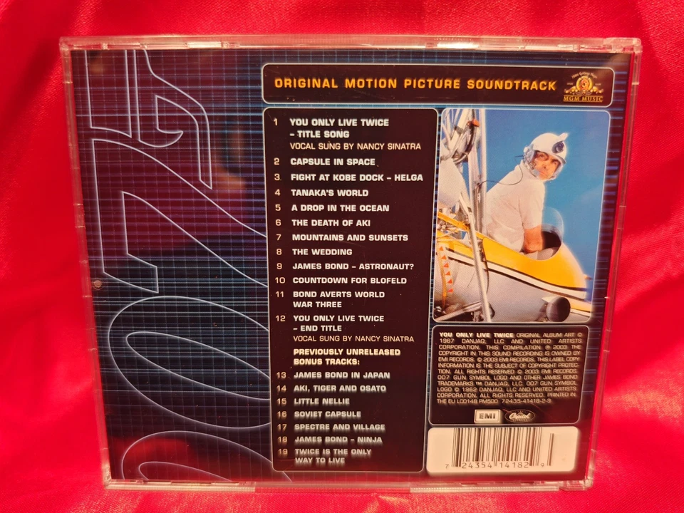 JOHN BARRY - "YOU ONLY LIVE TWICE" Remastered & Expanded 007 James Bond Ost CD - Bild 3 von 3