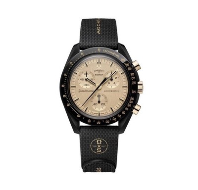 OMEGA✖️SWATCH MISSION TO THE MOON RARE OMEGA x Swatch Mission to the Moon 1969 18K Gold MoonSwatch