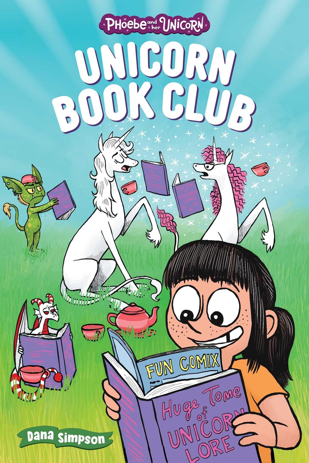 Unicorn Book Club by Dana Simpson PAPERBACK 9781524887841 - Image 5