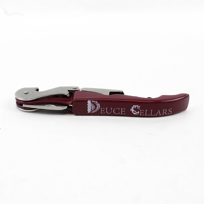 Deuce Cellars Duo-Lever Corkscrew Wine Bottle Opener