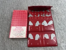 Starrett No. S167CH Radius Gage Set w/Pouch & Box - Vintage Machinist Tools