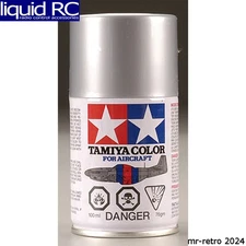 Tamiya USA TAM86512 Aircraft Spray As-12 Bare Metal Slvr Acrylic