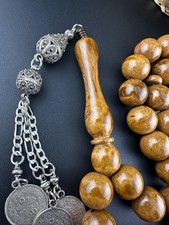 Collectible Vintage Faturan Rosary 33 Beads Misbah Sibh