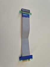 Powered Riser Cable, PCI-E 1X 4X 8X 16X Male to Female Flexible Extension Cable