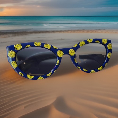 SURFSIDE Milan-Style Oval Sunglasses | Brand New | Unisex - Picture 1 of 11