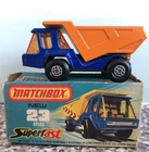 Matchbox Lesney Superfast no.23 Atlas Tipper Truck Mk. 4 (Diecast, 1975)
