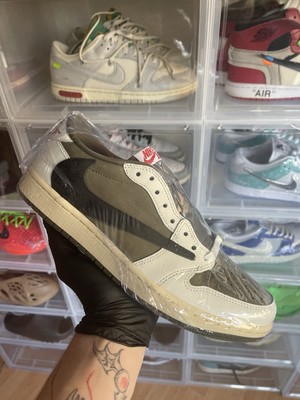 Jordan 1 Retro Low OG SP Travis Scott Medium Olive - Gr. 43 Brand New Never Worn