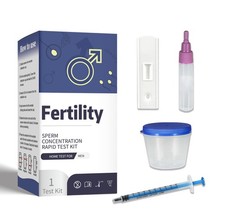 Male Fertility Testing System   Discreet and Easy-to-Use Kit for at-Home Pink