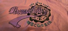 Wisconsin Dells Good Life Pink T-Shirt 