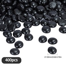 400Pcs(About 1800g) Decorative Glass Pebbles,Decorative Stones Granulates