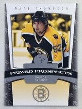 Nate Thompson 2006-07 Fleer Hot Prospects RC /1999 #146 Sports NHL Bruins Card