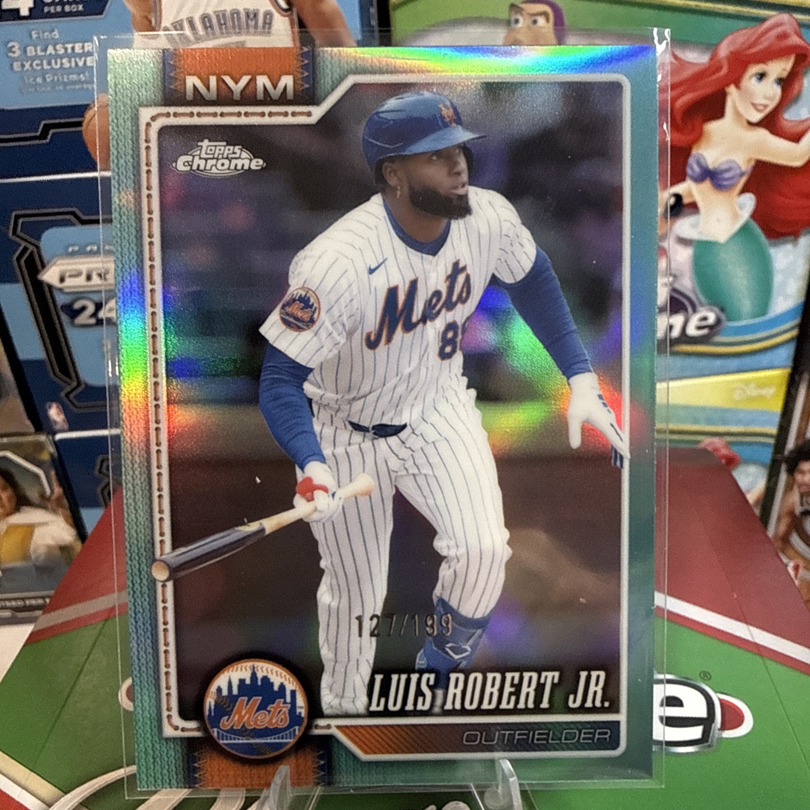 LUIS ROBERT JR 2026 Topps Chrome Aqua Refractor #267 #152 /199 New York Mets