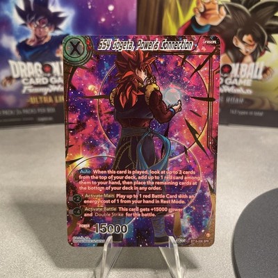 Dragonball SS4 Gogeta, Power's Connection BT1-006  SPR Dawn of the Z-Legends