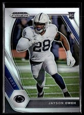 2021 Panini Prizm Draft Picks Silver #154 Jayson Oweh Rookie RC