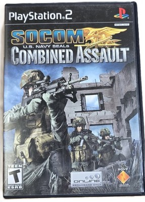 SOCOM U.S. Navy SEALs Sony PlayStation 2 PS2 Complete CIB Tested