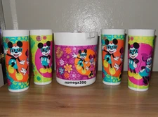 Tupperware Disney Complete Set Pitcher and Tumblers Set