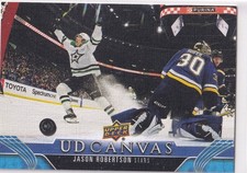 23/24 UD EXTENDED CANVAS JASON ROBERTSON CARD SP #350