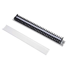 30P Cable Barrier Terminal Strip Dual Rows 660V 15A 30 Position Base