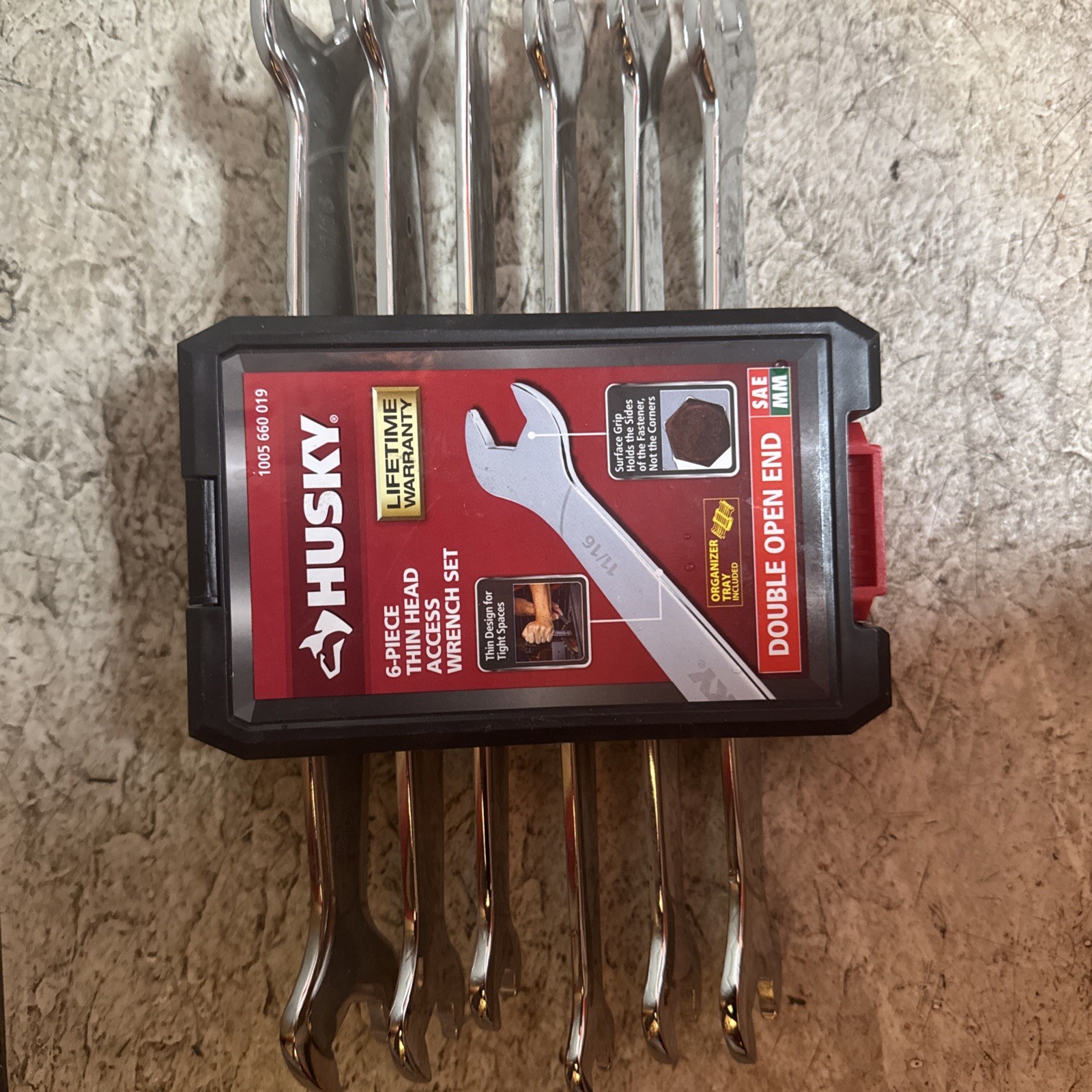 HUSKY 6 Piece  Thin Head Wrench USA Made (New)