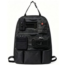 Tactical Car Seat Back Organizer Bag - Tactical Molle Vehicle Organizers Panel